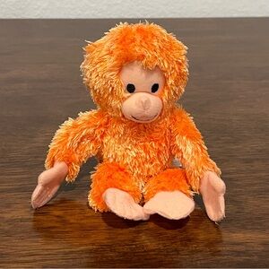 American Girl Lanie’s Nightgown Set Orange Orangutan Plush Monkey Only 18” Doll